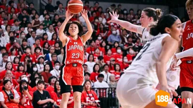 女子バスケットボール 日本対ニュージーランド